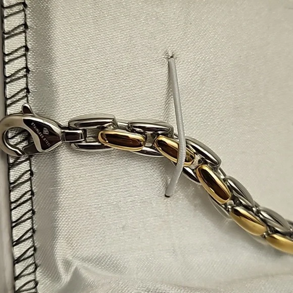 🎉HPx8🎉 Men's Square Link Bracelet - Picture 6 of 7